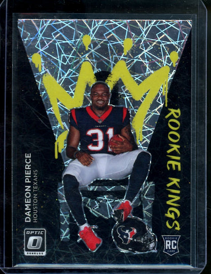 2022 Panini Optic Dameon Pierce Rookie Kings SSP Texans