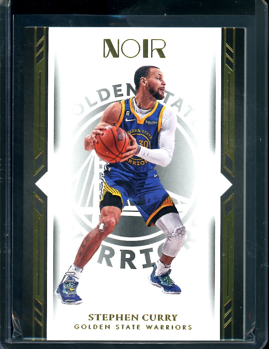 2022-23 Panini Noir Stephen Curry Gold /10 Warriors