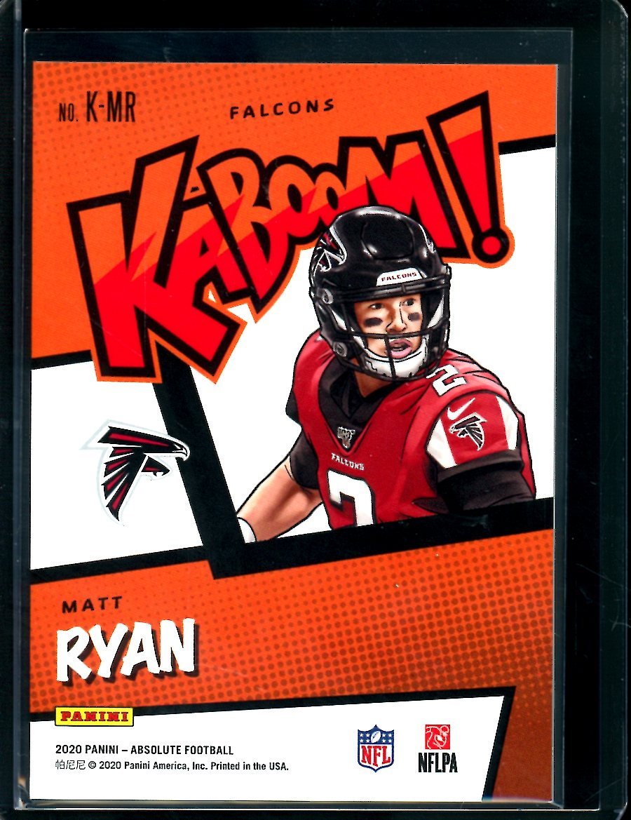 2020 Panini Absolute Matt Ryan Kaboom! SSP Falcons Trading Card Market 2020 Panini Absolute Matt Ryan Kaboom! SSP Falcons Trading Card Market