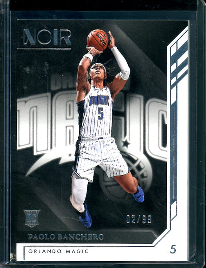 2022-23 Panini Noir Paolo Banchero Rookie Association Edition /99 Magic