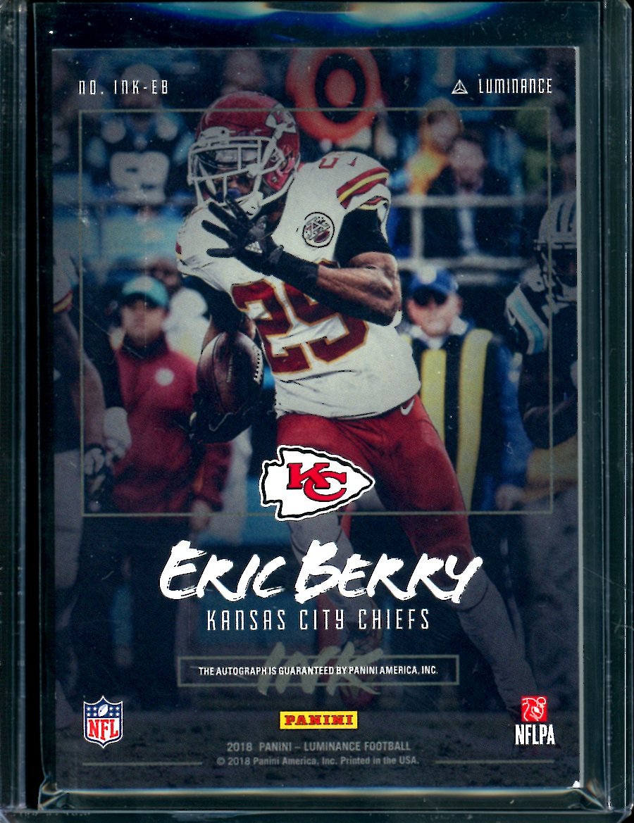 2018 Panini Luminance Eric Berry Auto /49 Chiefs - Trading Card Market