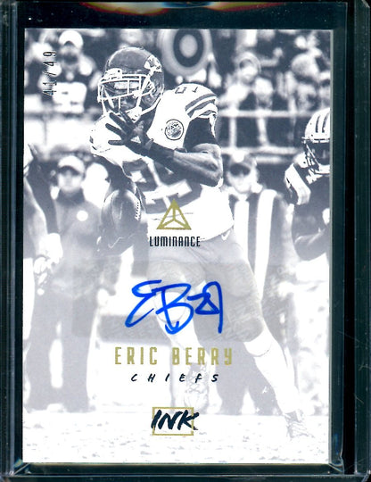 2018 Panini Luminance Eric Berry Auto /49 Chiefs - Trading Card Market