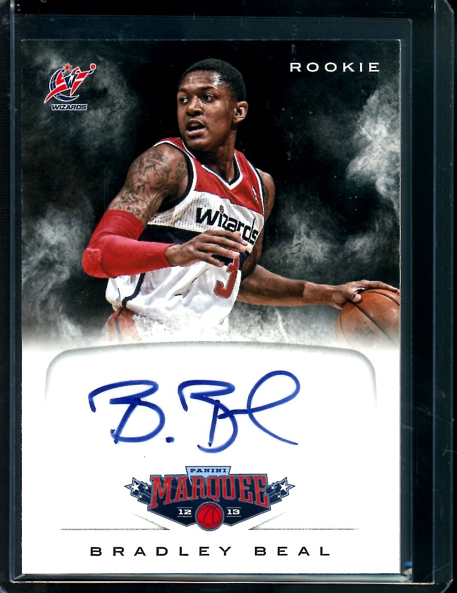 2012/13 Panini Marquee Bradley Beal Rookie Autograph Wizards 