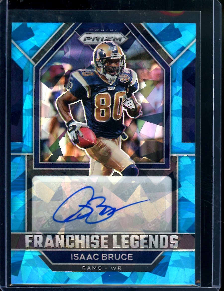 2022 Panini Prizm Isaac Bruce Franchise Legends Auto /99 Rams - Trading Card Market