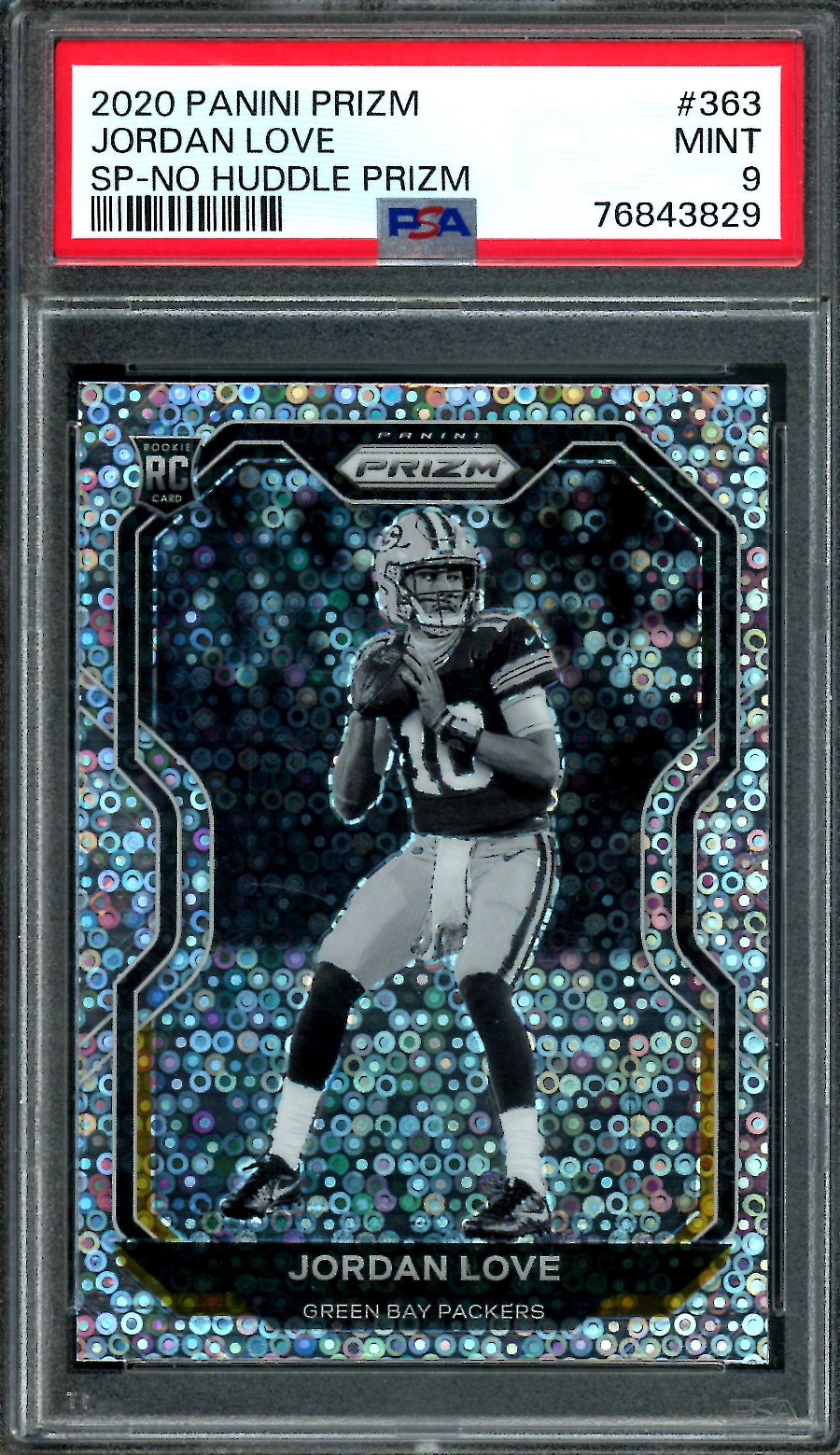 Jordan store Love Prizm SP PSA 9