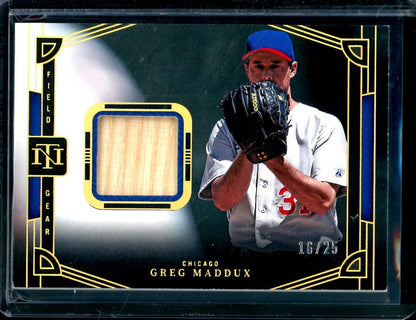 2023 Panini National Treasures Greg Maddux Field Pass Patch /25 Cubs - Trading Card Market