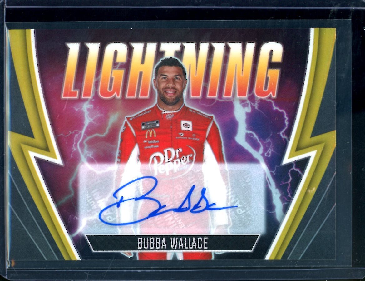 2023 Panini Chronicles Racing Prizm Bubba Wallace Auto Gold /10 NASCAR - Trading Card Market