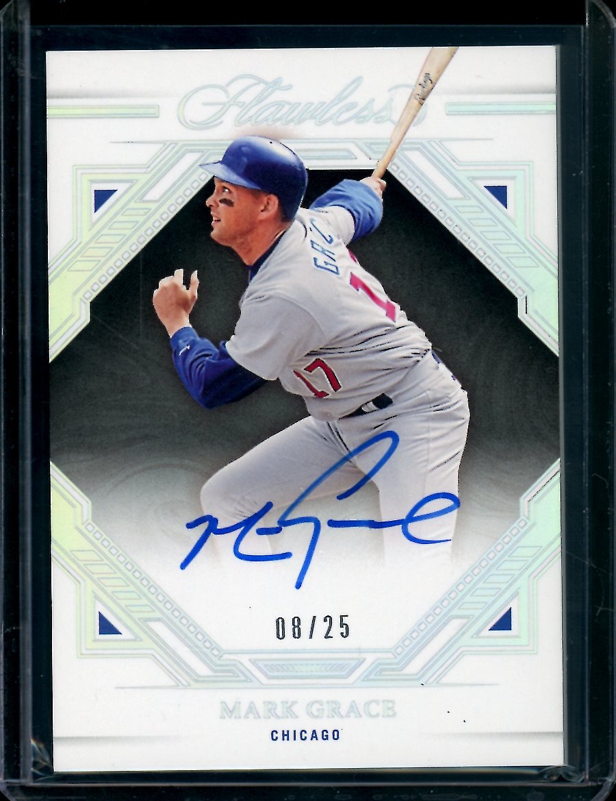 2023 Panini Flawless Mark Grace Auto /25 Cubs - Trading Card Market