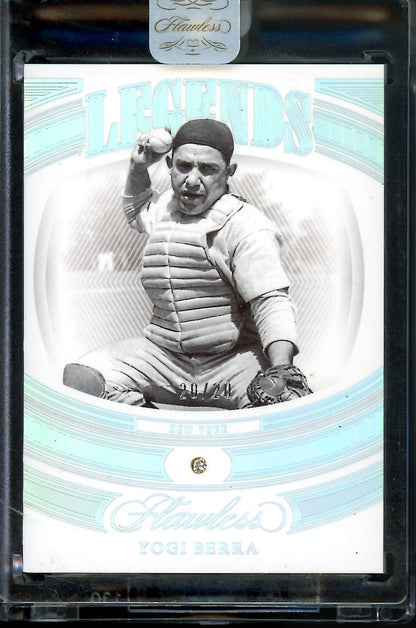 2023 Panini Flawless Yogi Berra Diamond Legends /20 Yankees - Trading Card Market