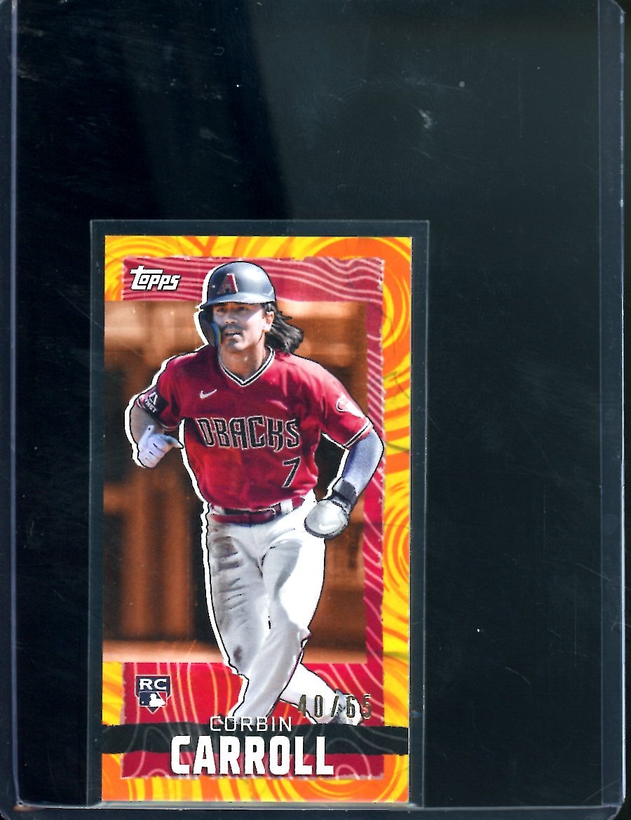 2023 Topps Rip Corbin Carroll Rookie Mini /65 Diamondbacks - Trading Card Market