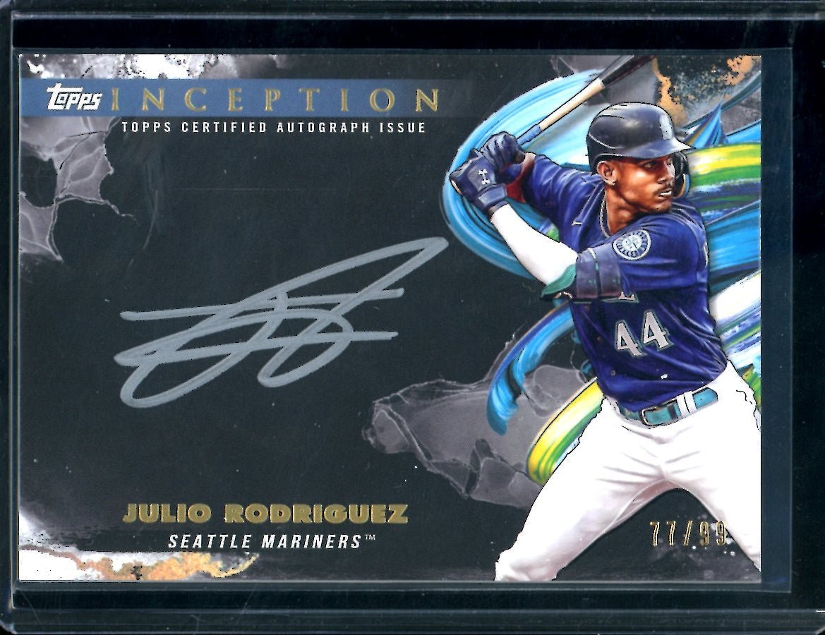 2023 Topps Inception Julio Rodriguez Auto /99 Mariners - Trading Card Market