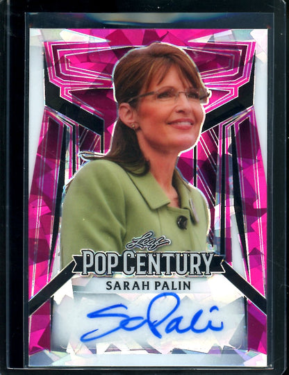 2023 Leaf Pop Century Sarah Palin Auto /8 Politician