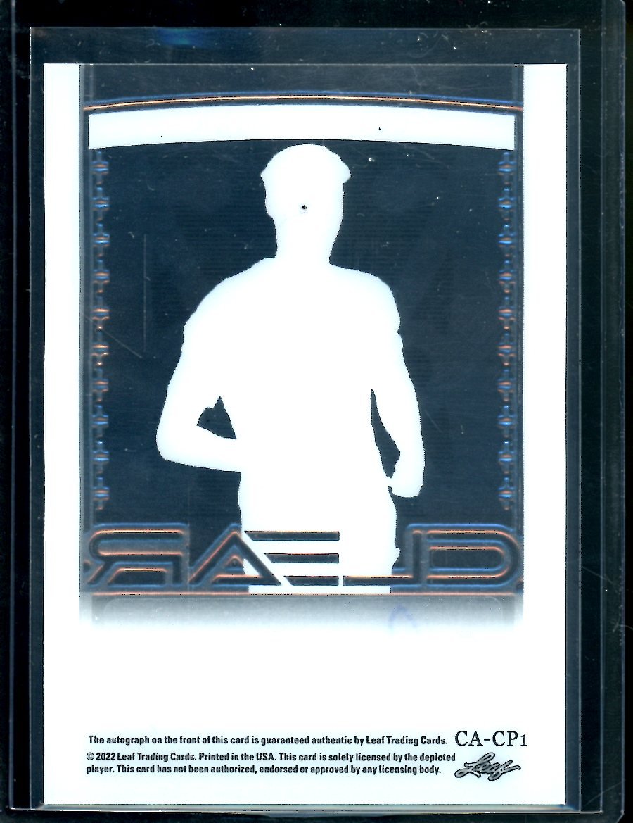 2022 Leaf Trinity Soccer Cole Palmer Clear Auto /2 - Trading Card Market