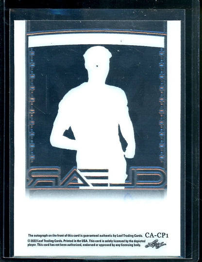 2022 Leaf Trinity Soccer Cole Palmer Clear Auto /2 - Trading Card Market