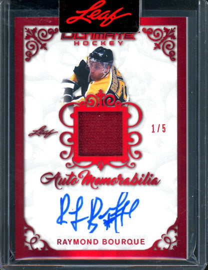 2023 Leaf Ultimate Hockey Raymond Bourque Patch Auto /5 - Trading Card Market