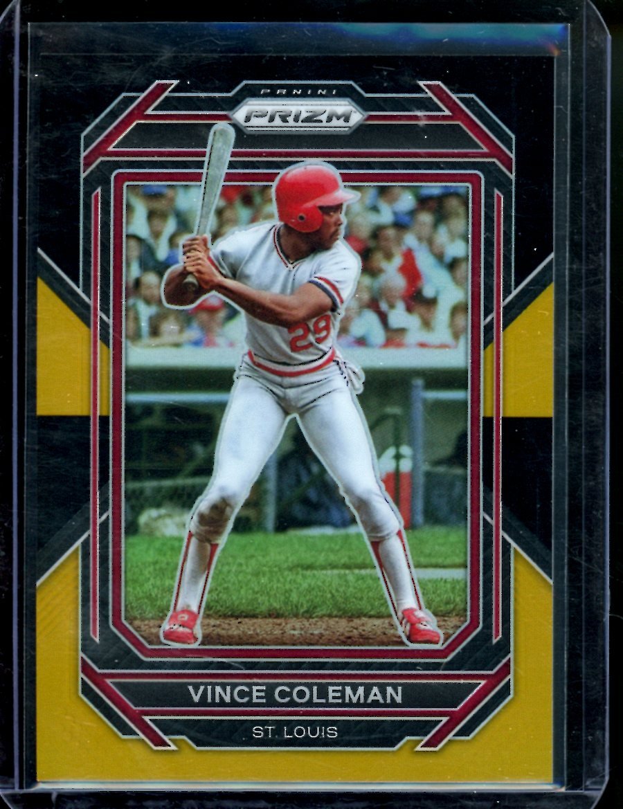 2023 Panini Prizm Vince Coleman Black Gold /5 Cardinals - Trading Card Market
