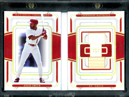 2023 Panini National Treasures Ozzie Smith Legendary Materials Booklet /49 Cardinals - Trading Card Market