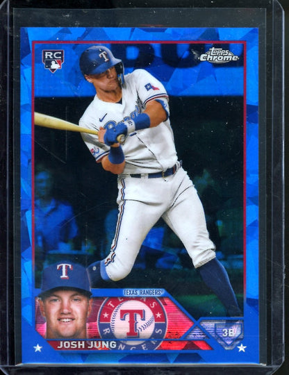 2023 Topps Chrome Sapphire Josh Jung Rookie Rangers - Trading Card Market