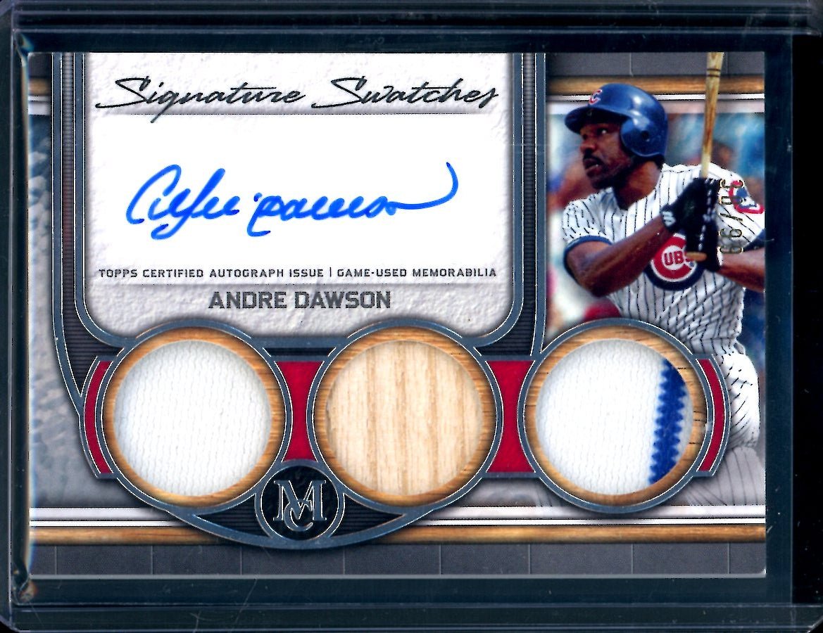 2023 Topps Museum Andre Dawson Signature Swatches Patch Auto /99 Cubs - Trading Card Market