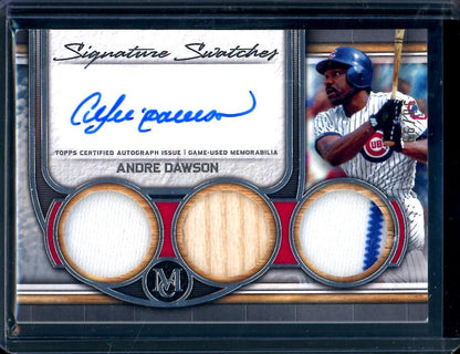 2023 Topps Museum Andre Dawson Signature Swatches Patch Auto /99 Cubs - Trading Card Market