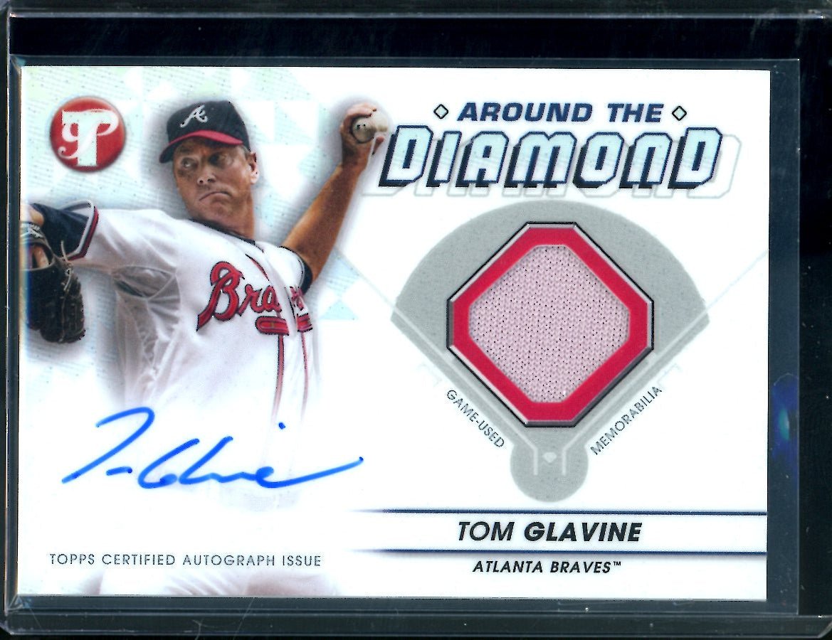2023 Topps Pristine Tom Glavine Around the Diamond Patch Auto Braves - Trading Card Market
