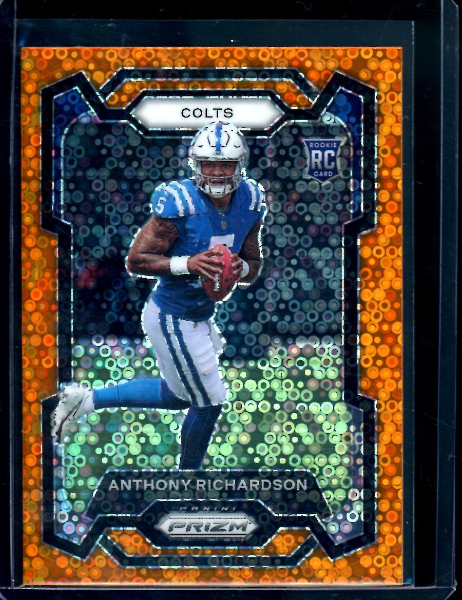 2023 Panini Prizm Anthony Richardson Rookie Orange Disco Colts - Trading Card Market