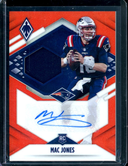 2021 Panini Phoenix Mac Jones Rookie RPA Orange /35 Patriots - Trading Card Market