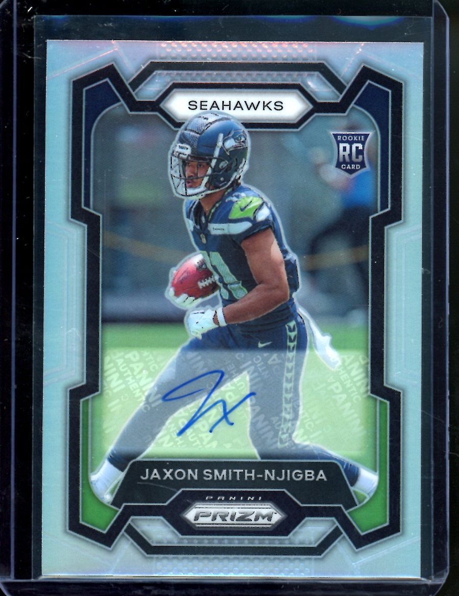 2023 Panini Prizm Jaxon Smith - Njigba Rookie Auto Silver Seahawks - Trading Card Market