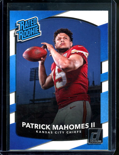 2017 Panini Donruss Patrick Mahomes II Rookie Chiefs - Trading Card Market