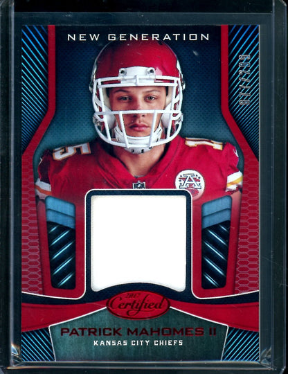 2017 Panini Certified Patrick Mahomes II Rookie New Generation Patch /299 *Condition* - Trading Card Market
