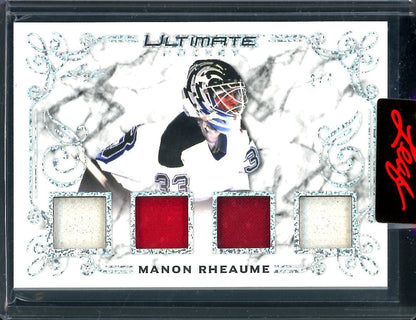 2023 Leaf Ultimate Hockey Manon Rheaume Quad Patch /4 - Trading Card Market