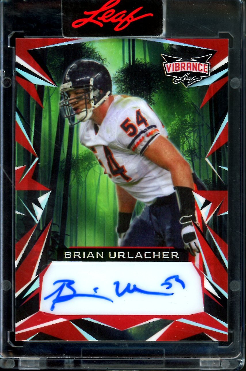 2023 Leaf Vibrance Brian Urlacher Auto /2 Bears - Trading Card Market
