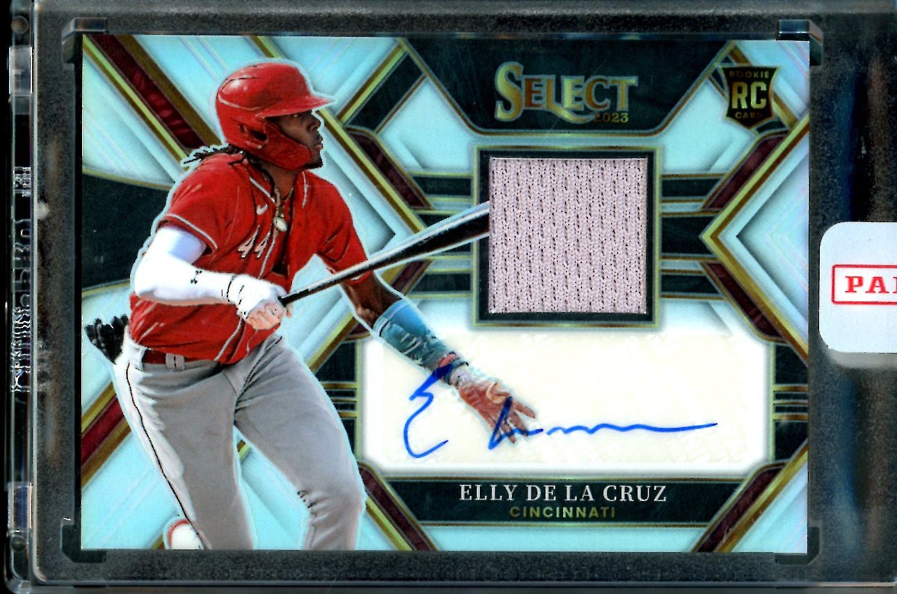 2023 Panini Select Elly De La Cruz Rookie RPA Silver /99 Reds - Trading Card Market