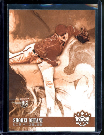 2018 Panini Diamond Kings Shohei Ohtani Rookie Sepia Angels - Trading Card Market