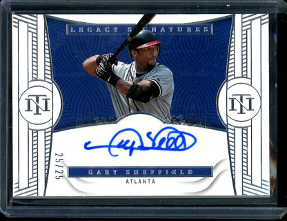2023 Panini National Treasures Gary Sheffield Legacy Signatures Auto /25 Braves - Trading Card Market
