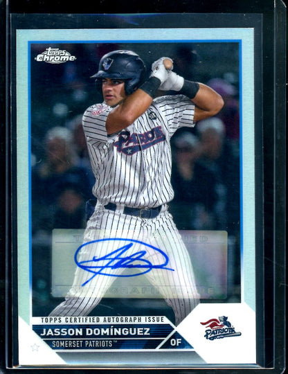 2023 Topps Pro Debut Chrome Jasson Dominguez Auto /99 Yankees