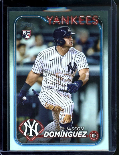 2024 Topps Series One Jasson Dominguez Rookie Rainbow Foil Yankees - Trading Card Market