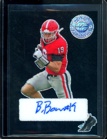 2023 Leaf Pro Set Metal Brock Bowers Auto Black Mojo /5 - Trading Card Market