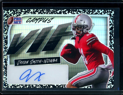 2023 Leaf Pro Set Metal Jaxon Smith - Njigba Campus VIP Auto /25 Ohio State - Trading Card Market