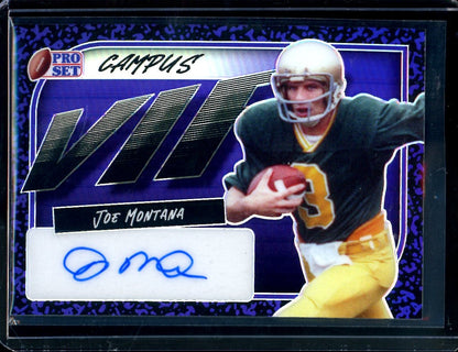 2023 Leaf Pro Set Metal Joe Montana Campus VIP Auto /15 Notre Dame - Trading Card Market