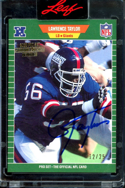 2023 Leaf Pro Set Metal Lawrence Taylor Buyback Auto /25 Giants - Trading Card Market