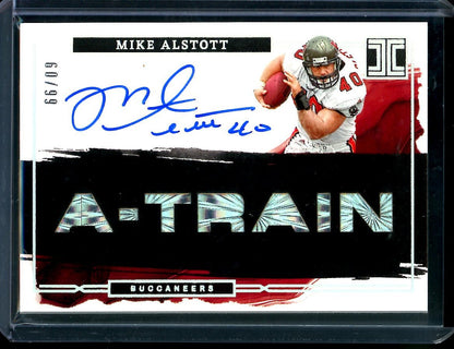2023 Panini Impeccable Mike Alstott "A - Train" Auto /99 Buccaneers - Trading Card Market