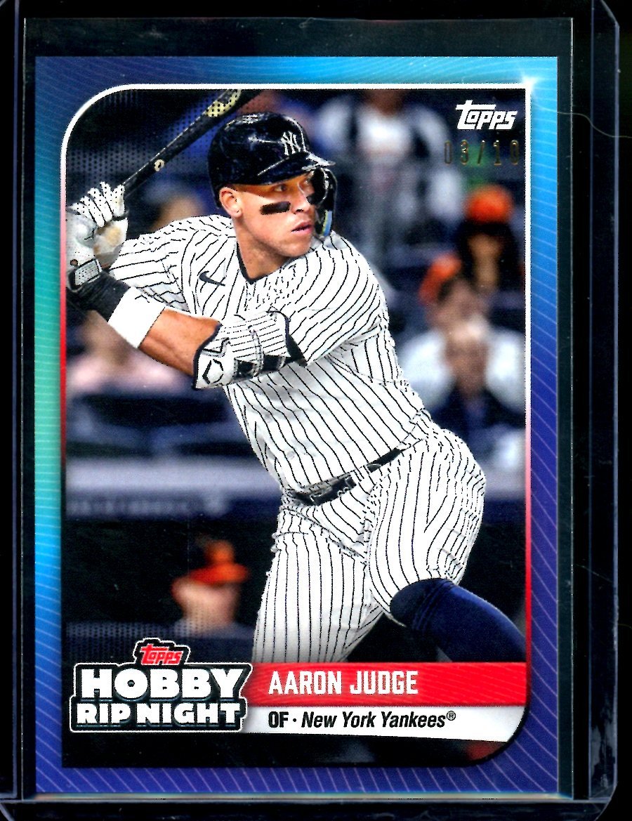 2024 Topps Hobby Rip Night Aaron Judge /10 Yankees - Trading Card Market