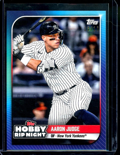 2024 Topps Hobby Rip Night Aaron Judge /10 Yankees - Trading Card Market