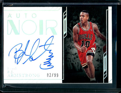 2022/23 Panini Noir B.J. Armstrong Auto /99 Bulls - Trading Card Market
