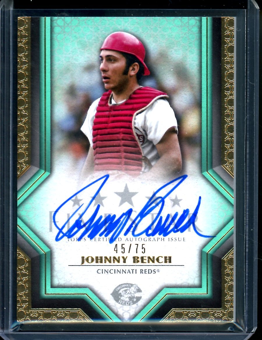 2023 Topps Five Star Johnny Bench Auto /75 Reds - Trading Card Market