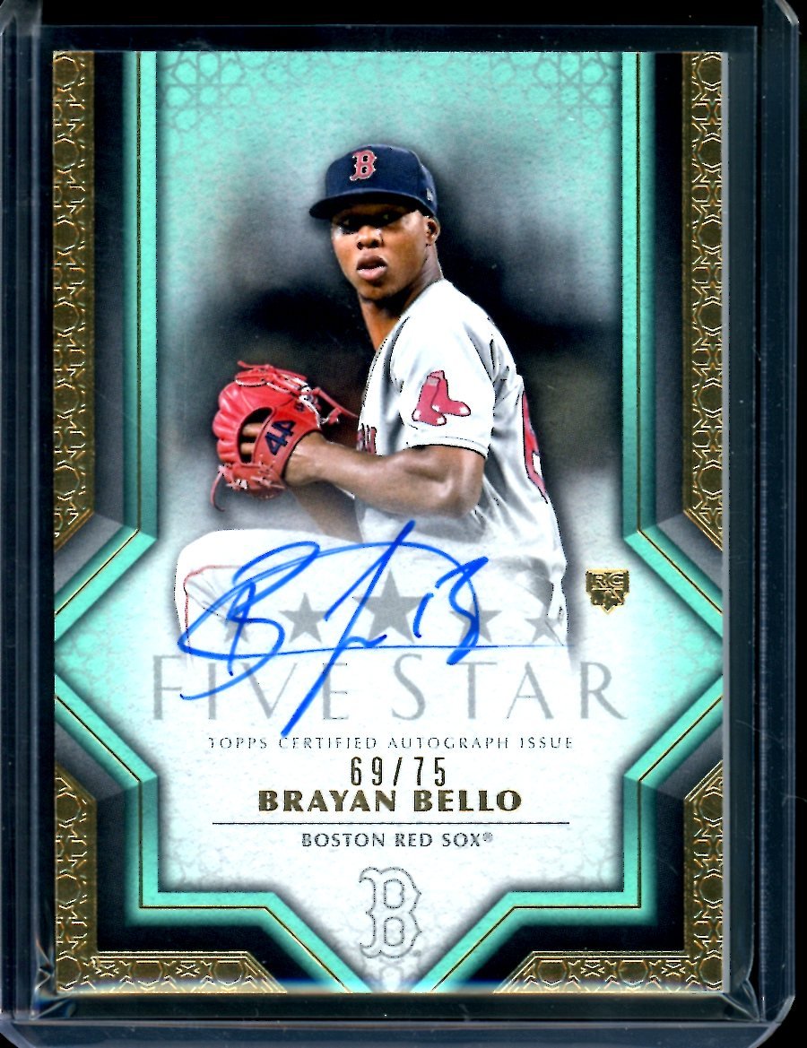 2023 Topps Five Star Brayan Bello Rookie Auto /75 Red Sox - Trading Card Market