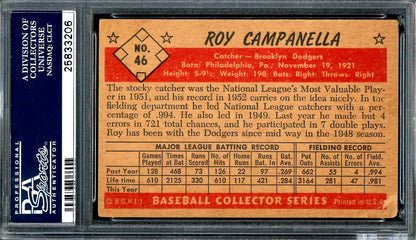 1953 Bowman Color Roy Campanella 46 PSA 3 Dodgers - Trading Card Market