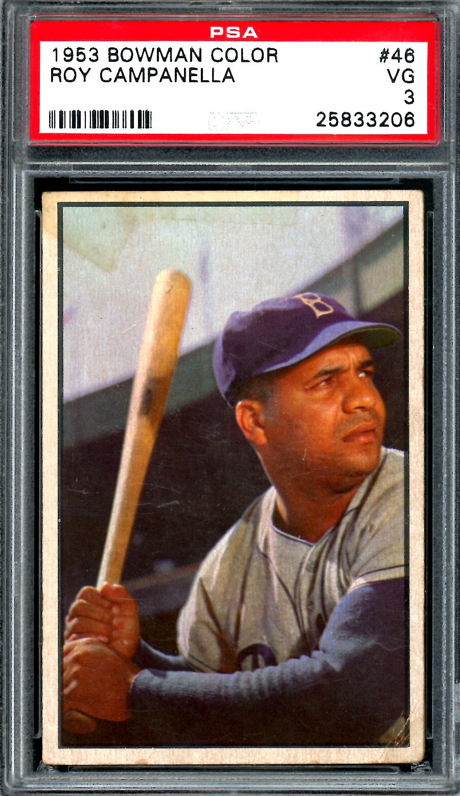1953 Bowman Color Roy Campanella 46 PSA 3 Dodgers - Trading Card Market