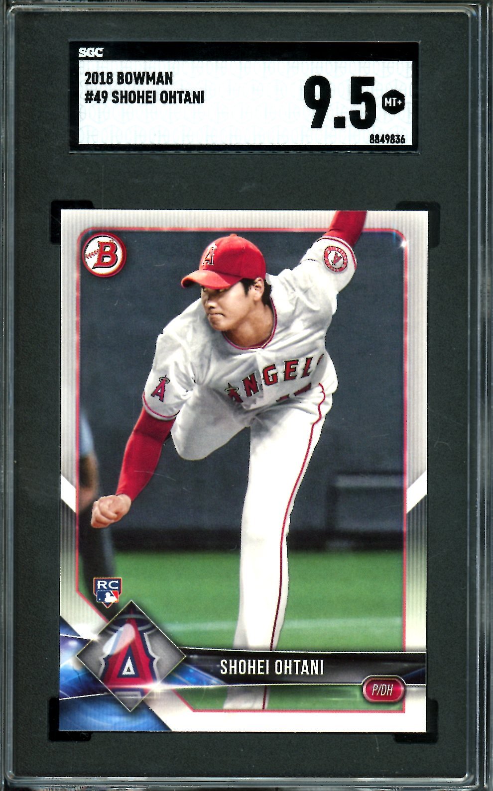 2018 Bowman Shohei Ohtani Rookie SGC 9.5 Angels - Trading Card Market